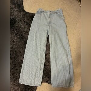 Cinch Blue and White Striped Women levi Jeans